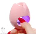thumbnail image 1 of ini Nail Phototherapy Lamp, Cute Ro e UV Gel Nail Lamp, USB ini Nail UV Light, LED Therapy Sun Light Dryer for Single Finger (with Charging Cable) Pink, 1 of 8