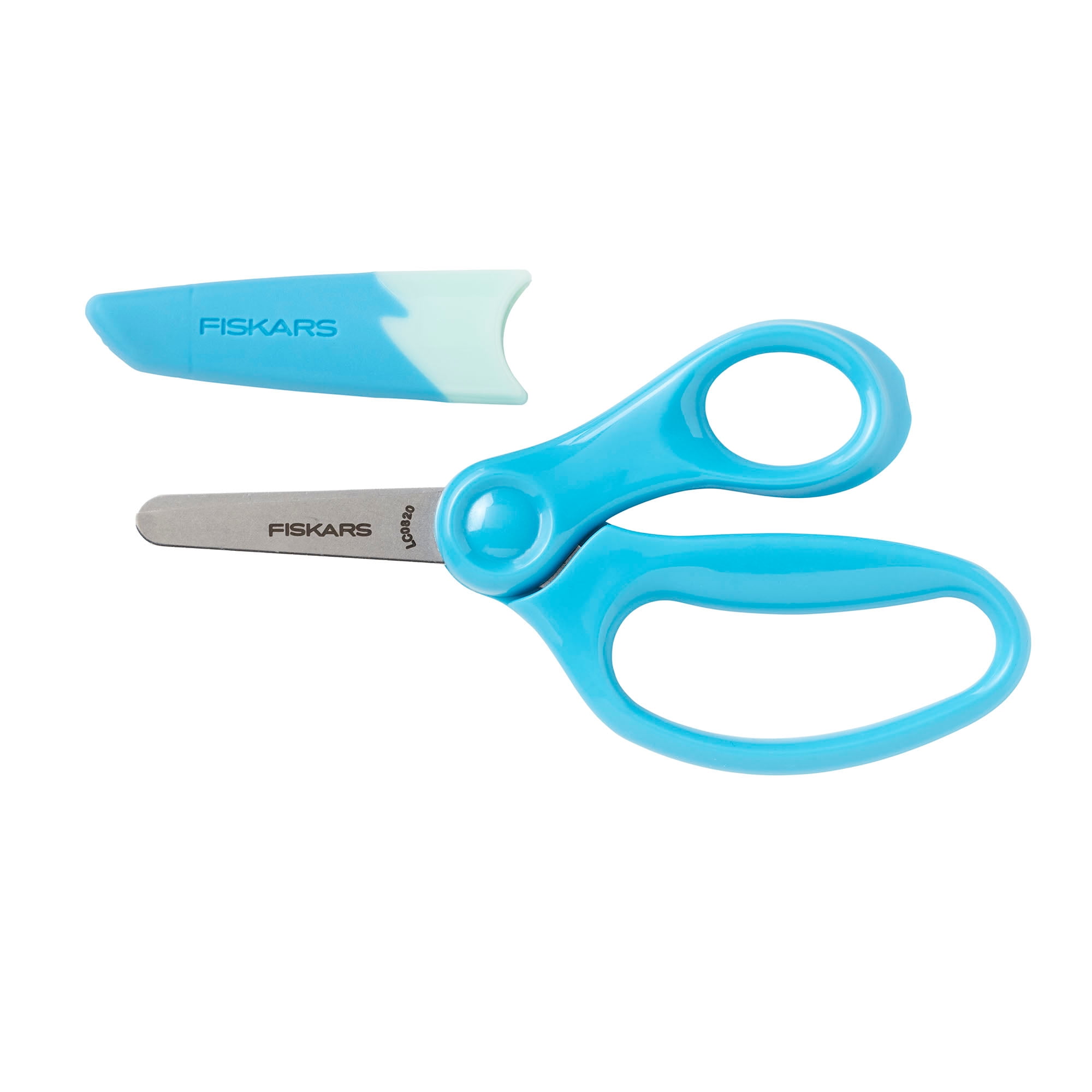 Fiskars Kids Scissors, 5", Blunt, School Supplies for Kids 4 to 7, Turquoise