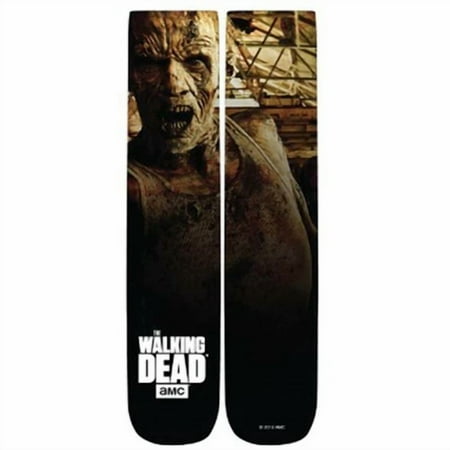 AB VINIL Walking Dead Walker 360 Photoreal 1 Pair Of Socks Apparel