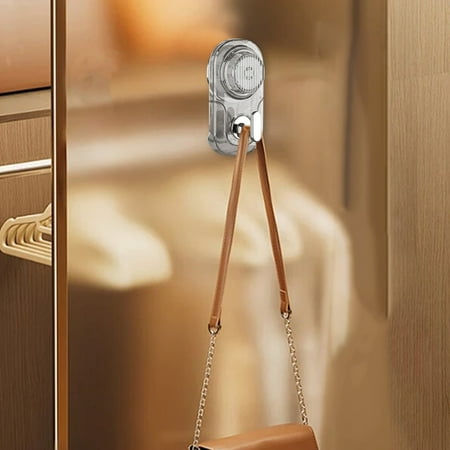 

COM1950s Vacuum Clothes Storage Bags Clothes Bag Hat Storage Behind Door Hooks Bathroom Non-Tracking Non-Punching Suction Hooks Non-Tracking Replaceable Positions Vacuum Storage Bags for Clothes