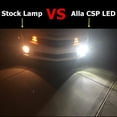 thumbnail image 2 of Alla Lighting Xtremely Super Bright H10 9145 LED Fog Light Bulbs High Power CSP SMD 9140 9155 H10 9145 LED Bulbs 12V LED 9145 H10 Fog Light Bulbs Replacement for Cars, Trucks, 6000K Xenon White, 2 of 9