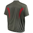 thumbnail image 3 of Men's Majestic Charcoal/Red Los Angeles Angels Contract Polo, 3 of 4