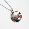 thumbnail image 4 of Tree Stunning Glass Circular Pendant Necklace – Elegant Jewelry Piece for Women, 4 of 5