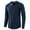 Blue, variant on Aoochasliy Mens Hoodies Pullover Christmas Button-Up Blouses Long-Sleeve Solid Color Basic Tee Shirt Tops
