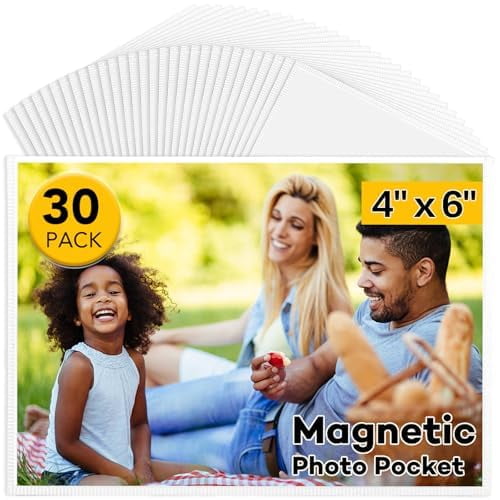 Marco magnético YixangDD para fotos de 4 x 6 pulgadas, paquete de 30