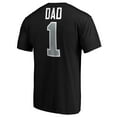 thumbnail image 3 of Men's Black Los Angeles Kings #1 Dad T-Shirt, 3 of 3