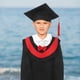 thumbnail image 3 of FELTECHELECTR 1 juego de bata de graduación para niños, disfraz de cosplay (cuello rojo con certificado de 120 cm), 3 of 6