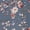 Gray Blue Flower, variant on Women's Chiffon Dresses Smocked Chic Floral Sleeveless A-Line Mini Dress XL Gray Blue Flower