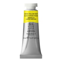 Winsor & Newton Professional Watercolor, 14ml, Lemon Yellow Deep