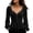 Black, variant on Women's Halloween Velvet Shirts Lantern Long Sleeve Vneck Front Lace-up Tops Slim Fit Weekend Party Outfits