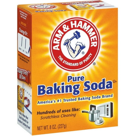 Arm & Hammer Pure Baking Soda 8 Oz Box - Walmart.com