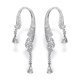 thumbnail image 1 of Pendientes de cobre antialérgicos con circonitas Sin, 1 of 1