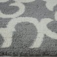 thumbnail image 4 of Ladole Rugs Stylish Modern Abstract Nanaimo Contemparory Elegent Soft Shag Shaggy Grey Area Rug Carpet 3x5 (2'7" x 4'11", 80cm x 150cm), 4 of 4