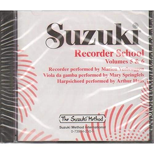 Pre-Owned Suzuki Recorder School (Soprano and Alto Recorder) CD, Volume 5 & 6