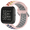 F-Pink/Colorful, variant on Rainbow Sport Bands Compatible with Fitbit Versa 2/Versa/Versa Lite/Versa SE,Soft Silicone Waterproof Breathable Strap Replacement Wristband for Fitbit Versa 2 Women and Men(White/Rainbow)