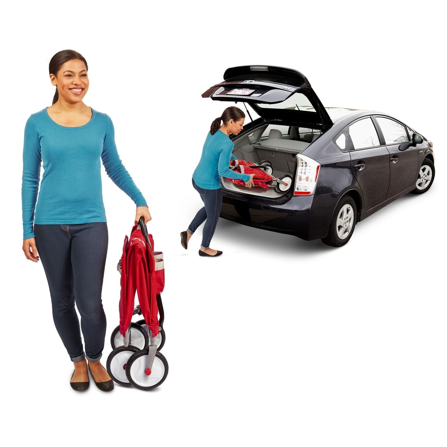 Wagon pliant Radio Flyer pour enfants et cargo