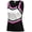 Black/ White/ Power Pink, variant on Augusta sportswear Women's Pike Shell - 9141