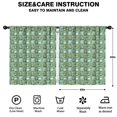 thumbnail image 2 of Blackout Kids Curtains,Green Alligators Icons Pattern Childrens Insulated Curtains Set Of 2,Bedroom Essentials,Toddler Room Decor 52"x63", 2 of 5