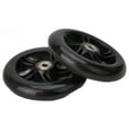 thumbnail image 1 of 2 Pcs Roue de Trottinette 5 Pouces Roues Universelles Roues avant de Fauteuil Roulant Roulement 125mm, 1 of 8