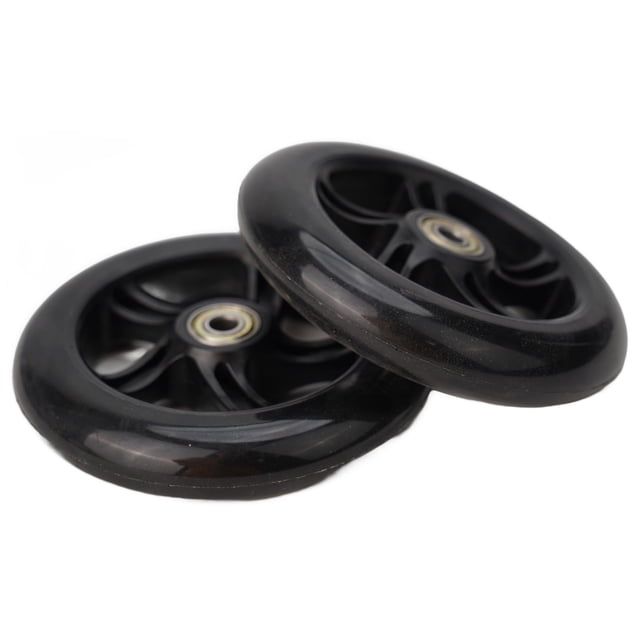 2 Pcs Roue de Trottinette 5 Pouces Roues Universelles Roues avant de Fauteuil Roulant Roulement 125mm