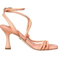 thumbnail image 6 of Sam Edelman Maven Clay Tubular Vamp Buckle Ankle Straps Flared Heeled Sandals (Clay, 5), 6 of 6