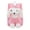 Pink, variant on Cute Bunny Backpack with Bow Accent Lightweight Padded Straps Elementary School Bookbag