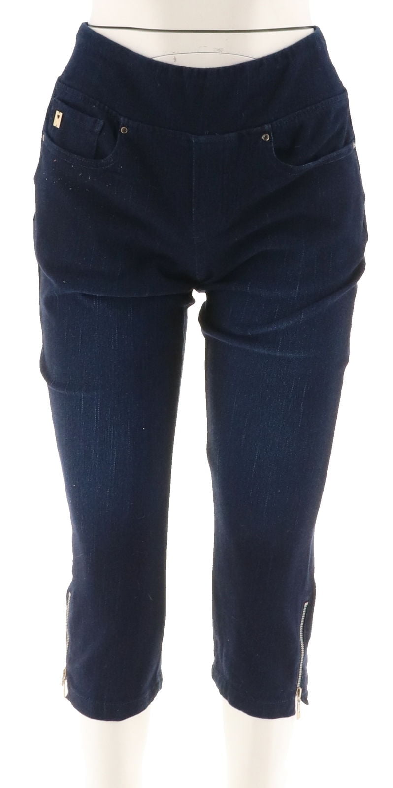 kim gravel flexibelle cropped jeans