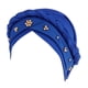 thumbnail image 4 of Gorro turbante trenzado con cuentas para mujer: elegante gorro con pañuelo para mujeres musulmanas o embarazadas, cubre el cabello con un elástico suave, apto para todas las estaciones, 4 of 4