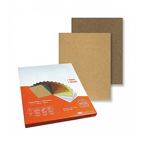 50 Lija Para Madera Fandeli 9´´x11´´ Grano 100 Madera 46