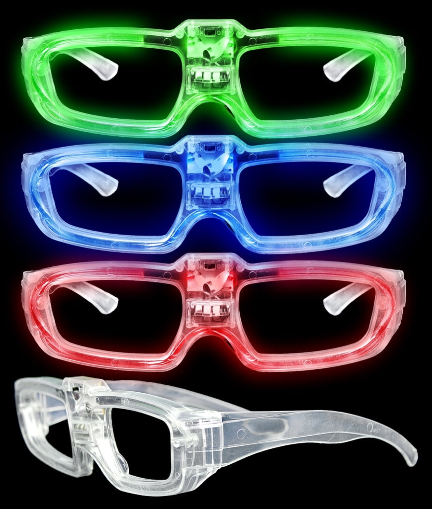 sound activated led sunglasses