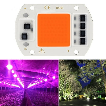 

Baiwo 20/30/50W AC 110/220V COB Lamp Chip Smart IC LED Beads for Floodlight Spotlight