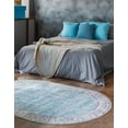 thumbnail image 4 of Unique Loom Timeless Collection Area Rug - Matthew (5' x 8' Oval Blue/Tan), 4 of 9
