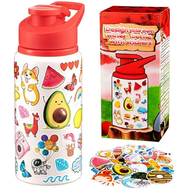 5-Minute Crafts - Kids Girl Bottle with Stickers Kit As Seen on