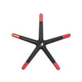 thumbnail image 2 of PRISP Gaming Chair Base Replacement - 5 Legs Base, Black and Red, Office Desk Chair Parts, 2 of 2