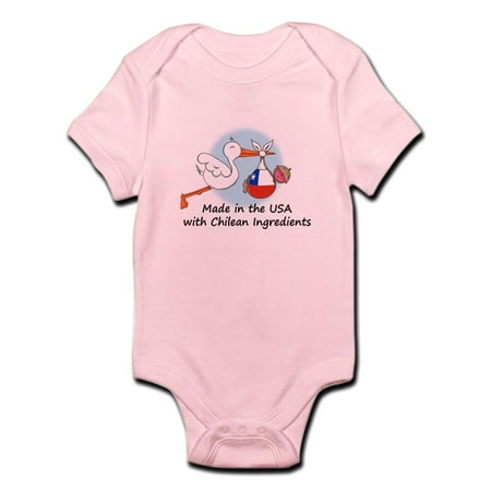 

CafePress - Stork Baby Chile USA Infant Bodysuit - Baby Light Bodysuit