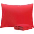 thumbnail image 1 of NTBAY Juego de 2 fundas de almohada estándar, 100% microfibra cepillada de 1800 hilos, súper suaves y acogedoras, resistentes a las arrugas, a la decoloración y a las manchas con cierre de sobre, fund, 1 of 4