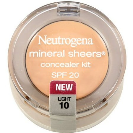 Neutrogena Mineral Sheers Light 10 Concealer Kit .15 Oz