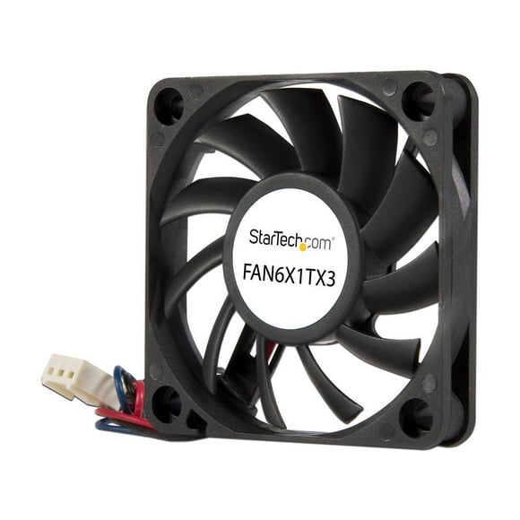 Ventilador StarTech de 60mm, 4000 RPM, 28dBA. Color Negro. Startech FAN6X1TX3