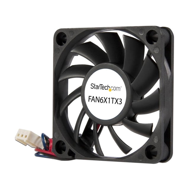 Ventilador StarTech de 60mm, 4000 RPM, 28dBA. Color Negro. Startech FAN6X1TX3