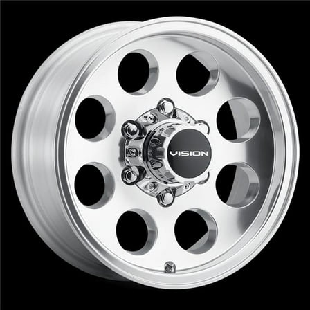 Vision 56-157655P55 6 x 139.7 mm Midway Wheel Rim - Polished