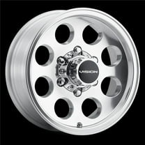 Vision 56-5183P-25 6 x 139.7 mm Midway Wheel Rim - Polished