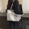 thumbnail image 3 of Bolso Elegante Compras Sencillo para Mujer Con Bufanda Asa Superior, 3 of 9