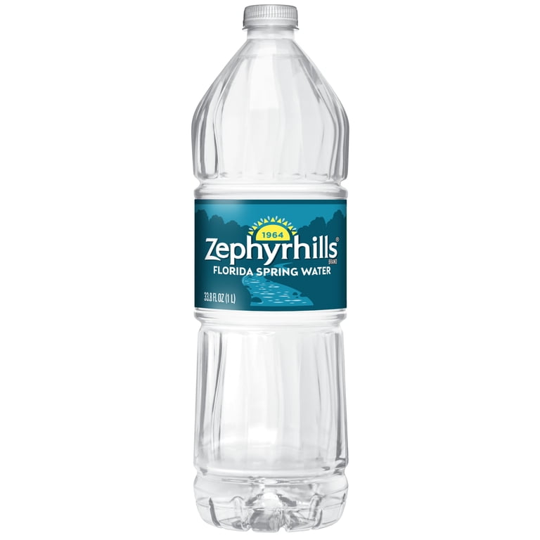 一枝春 One Spring WATER FEELING 7個セット Zephyrhills Florida Spring Water, 1 Liter, Single Plastic Bottle