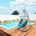 thumbnail image 6 of Sorbus Collapsible Hammock Chair, Blue / Black, Solid Print, 6 of 6