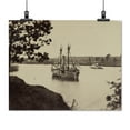 thumbnail image 2 of Print: U.S. Gunboat Agawam And The Monitor Saugus, James River, Va., circa, 2 of 4