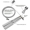 thumbnail image 3 of Jump Rope, Aluminum Alloy Handles Bearing Jumping Ropes, Speed Jump Ropes - Endurance Workout - sliver, 3 of 5