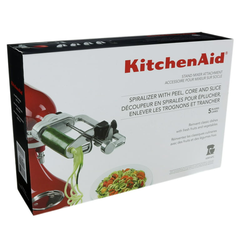 Buy the KitchenAid NIB Stand Mixer Spiralizer Attachment Model KSM1APC