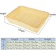thumbnail image 2 of Rectangular Braided Bread Basket Plastic Fruit Vegetable Basket Kitchen Organizer Storage Basket Food, 2 of 3