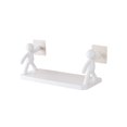thumbnail image 1 of Hongchun 1pc Self Adhesive Plastic Bathroom Wall Shelf, 1 of 5