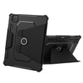 thumbnail image 2 of Elehold Rugged Case Compatible with Apple iPad iPad (10.2-Inch) (9th/8th/7th Generation) Hard PC+Soft TPU with Shockproof Kickstand Full Body Protection,Black, 2 of 18